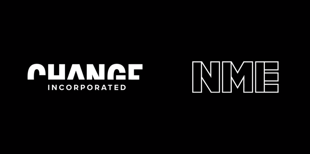 NME x Change Incorporated logos